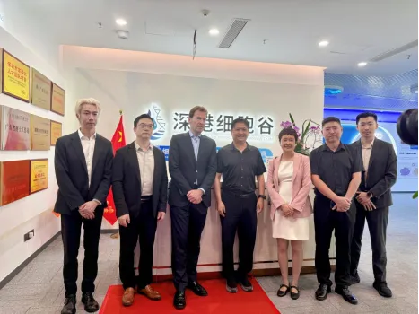 International Collaboration | Rogier Janssens, President of Merck China, Visits Shenzhen-Hong Kong Cell Valley